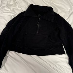 lululemon scuba half zip with funnel neck